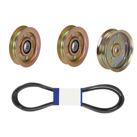 Aic Replacement Parts 48 Deck Rebuild Kit Fits JD GX21833 145 155c D140 D150 D155 D160 X140 X165 GX20571-PULLEYS